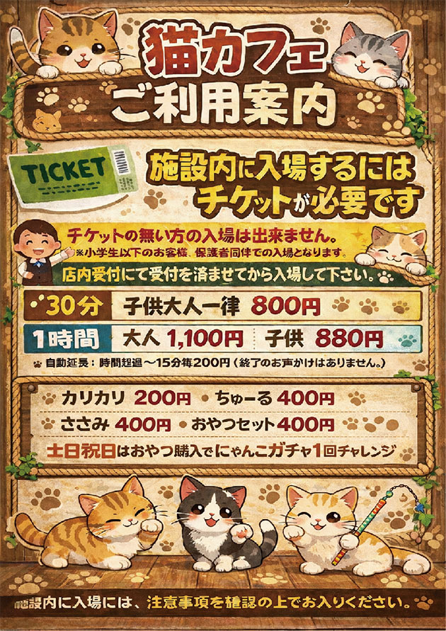 料金表